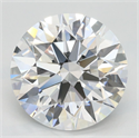 Del inventario de diamantes de laboratorio, 3.35 quilates, Redondo , Color D, claridad VVS1 y certificado IGI