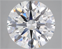 Lab Grown Diamond 7.00 Carats, Round with Ideal Cut, E Color, VS1 Clarity and Certified by IGI