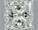 Natural Diamond 1.80 Carats, Princess with  Cut, I Color, VS1 Clarity and Certified by IGI