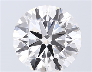 Picture of Lab Grown Diamond 7.07 Carats, Round with Ideal Cut, G Color, VS2 Clarity and Certified by IGI