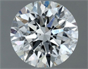 Natural Diamond 0.82 Carats, Round with Excellent Cut, F Color, SI2 Clarity and Certified by GIA
