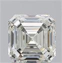 Natural Diamond 2.03 Carats, Asscher with  Cut, K Color, VVS2 Clarity and Certified by GIA