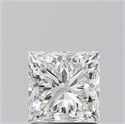 Natural Diamond 1.50 Carats, Princess with  Cut, I Color, VS1 Clarity and Certified by GIA