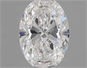 Diamante Natural 0.42 quilates, Ovalado , Color F, claridad VS2 y certificado GIA