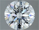 Natural Diamond 2.03 Carats, Round with Excellent Cut, G Color, IF Clarity and Certified by GIA