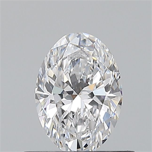 Picture of Natural Diamond 0.50 Carats, Oval with  Cut, D Color, VS2 Clarity and Certified by GIA
