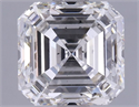 Lab Grown Diamond 1.53 Carats, Asscher with  Cut, G Color, SI1 Clarity and Certified by IGI