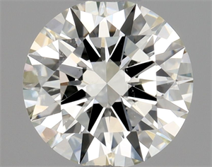 Picture of Natural Diamond 0.71 Carats, Round with Excellent Cut, K Color, SI2 Clarity and Certified by GIA