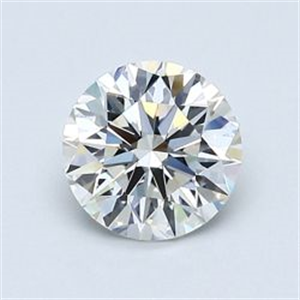 Picture of Natural Diamond 0.90 Carats, Round with Very Good Cut, G Color, VVS2 Clarity and Certified by GIA
