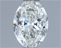 Natural Diamond 0.70 Carats, Oval with  Cut, H Color, VS1 Clarity and Certified by IGI