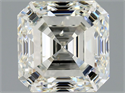 Natural Diamond 2.01 Carats, Asscher with  Cut, J Color, SI2 Clarity and Certified by GIA