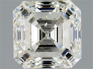 Picture of Natural Diamond 2.01 Carats, Asscher with  Cut, J Color, SI2 Clarity and Certified by GIA