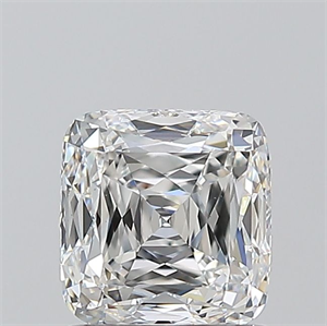 Foto Diamante Natural 1.02 quilates, Del cojín , Color F, claridad VS1 y certificado GIA de