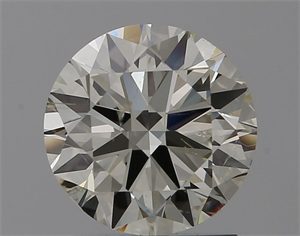 Picture of Natural Diamond 1.50 Carats, Round with Very Good Cut, I Color, SI2 Clarity and Certified by IGI