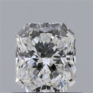 Picture of Natural Diamond 0.53 Carats, Radiant with  Cut, G Color, SI2 Clarity and Certified by GIA