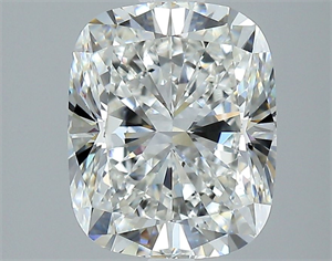 Foto Diamante Natural 3.50 quilates, Del cojín , Color G, claridad VS2 y certificado GIA de