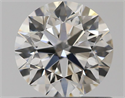 Diamante Natural 0.66 quilates, Redondo , Color H, claridad VVS1 y certificado GIA