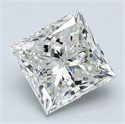 Diamante Natural 1.60 quilates, Princesa , Color J, claridad VS2 y certificado GIA