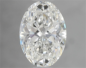 Foto Diamante Natural 0.81 quilates, Ovalado , Color I, claridad SI1 y certificado GIA de