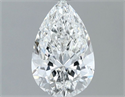 Diamante Natural 0.71 quilates, De pera , Color G, claridad VS2 y certificado GIA