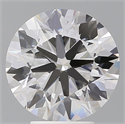 Lab Grown Diamond 4.45 Carats, Round with Ideal Cut, E Color, VVS2 Clarity and Certified by IGI