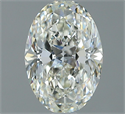 Natural Diamond 1.20 Carats, Oval with  Cut, J Color, VVS1 Clarity and Certified by GIA
