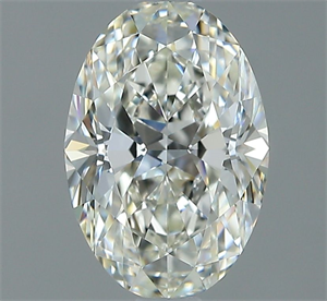 Picture of Natural Diamond 1.20 Carats, Oval with  Cut, J Color, VVS1 Clarity and Certified by GIA