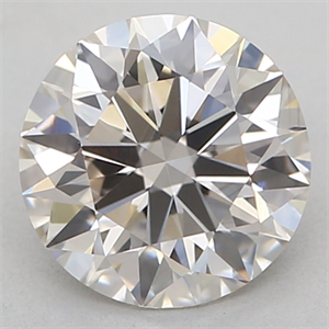 Picture of Natural Diamond 0.71 Carats, Round with Excellent Cut, J Color, VVS1 Clarity and Certified by GIA