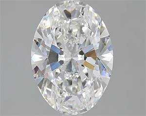 Picture of Natural Diamond 2.51 Carats, Oval with  Cut, G Color, VS2 Clarity and Certified by GIA