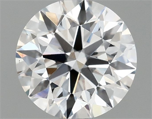 Picture of Lab Grown Diamond 1.05 Carats, Round with Excellent Cut, E Color, VS1 Clarity and Certified by IGI