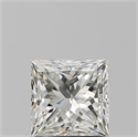 Diamante Natural 1.50 quilates, Princesa , Color J, claridad SI2 y certificado GIA