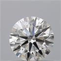 Natural Diamond 0.72 Carats, Round with Excellent Cut, G Color, VS1 Clarity and Certified by IGI