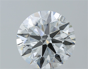 Picture of Natural Diamond 5.04 Carats, Round with Excellent Cut, D Color, SI1 Clarity and Certified by GIA