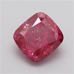 Picture of Lab Grown Diamond 1.98 Carats, CUSHION MODIFIED with  Cut, Fancy Vivid Pink Color, VS1 Clarity and Certified by IGI