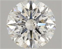 Natural Diamond 1.50 Carats, Round with Excellent Cut, H Color, SI2 Clarity and Certified by GIA