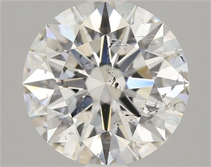 Picture of Natural Diamond 1.50 Carats, Round with Excellent Cut, H Color, SI2 Clarity and Certified by GIA