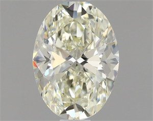 Picture of Natural Diamond 1.01 Carats, Oval with  Cut, L Color, VS1 Clarity and Certified by GIA