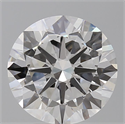 Lab Grown Diamond 5.04 Carats, Round with Excellent Cut, F Color, VS1 Clarity and Certified by IGI