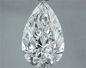 Foto Diamante Natural 3.02 quilates, De pera , Color G, claridad VS2 y certificado GIA de
