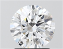 Del inventario de diamantes de laboratorio, 1.54 quilates, Redondo , Color D, claridad VVS2 y certificado IGI