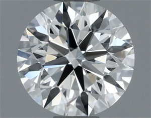 Foto Diamante Natural 0.83 quilates, Redondo , Color I, claridad IF y certificado GIA de