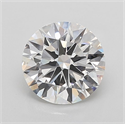 Lab Grown Diamond 5.07 Carats, Round with Ideal Cut, F Color, VS1 Clarity and Certified by IGI