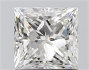 Diamante Natural 1.02 quilates, Princesa , Color H, claridad IF y certificado GIA