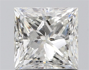 Foto Diamante Natural 1.02 quilates, Princesa , Color H, claridad IF y certificado GIA de
