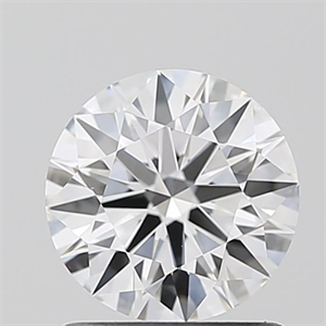 Picture of Lab Grown Diamond 1.09 Carats, Round with Ideal Cut, D Color, VVS2 Clarity and Certified by IGI