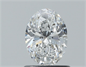 Diamante Natural 0.80 quilates, Ovalado , Color E, claridad SI2 y certificado GIA