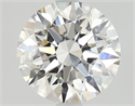 Natural Diamond 1.53 Carats, Round with Excellent Cut, E Color, VVS2 Clarity and Certified by GIA