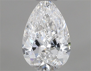 Foto Diamante Natural 0.40 quilates, De pera , Color F, claridad SI1 y certificado GIA de