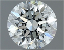 Natural Diamond 0.80 Carats, Round with Very Good Cut, E Color, VS1 Clarity and Certified by IGI