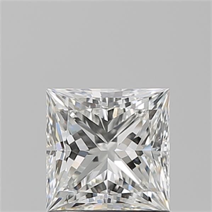 Picture of Natural Diamond 1.15 Carats, Princess with  Cut, G Color, VS1 Clarity and Certified by GIA